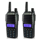 Kit 2 Rádio Comunicador Baofeng Uv-82