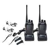 Kit 2 Rádio Comunicador Walk Talk Baofeng 777s+ Fone