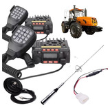 Kit 2 Radio Qyt Kt-8900d Dual Band Quad 25w Vhf Uhf Carro Fm