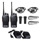 Kit 2 Radio Walktalk Comunicador 16 Canais Baofeng 777s