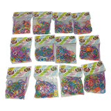 Kit 2 Rainbow Loom Refil Pulseira