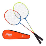 Kit 2 Raquetes De Badminton Dhs