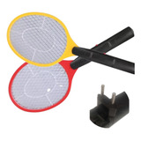Kit 2 Raquetes Elétrica Mata Insetos Mosquito Pernilongos