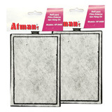 Kit 2 Refil Filtro Atman Hf400 Hf0400 Cartucho Original Aqua