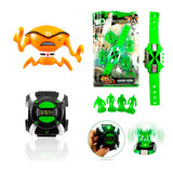 Kit 2 Relógio Omnitrix E Omnverse Led C/ Boneco Alienígena