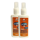 Kit 2 Repelentes Action Spray Proteção Pernilongo Dengue