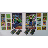 Kit 2 Revistas Ben10 Cromos Colorir Jogos Atividades