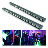 Kit 2 Ribalta Led Luz Negra Uv Efeito Neon 98cm 18 Leds