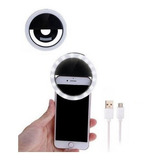 Kit 2 Ring Light Celular iPhone Note Clipe Luz Selfie Flash 