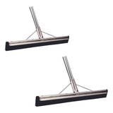 Kit 2 Rodos Artesanais Limpeza Pesada 40 Cm Metálico