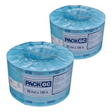Kit 2 Rolo Bobina Embalagem P/ Autoclave 9x100 Esterilização