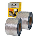 Kit 2 Rolos Manta Asfaltica Auto Adesiva Vedacit 20cmx10mts