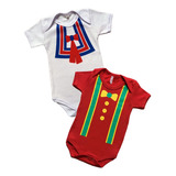Kit 2 Roupa De Neném Para Mêsversário Temático Patati Patatá