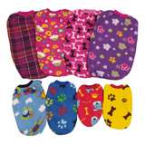 Kit 2 Roupas Roupinhas Soft Pet Tam. 4 Cães Cachorro