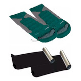 Kit 2 Sacos Dormir Camping Freedom +2 Isolantes Eva Térmico