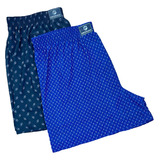 Kit 2 Samba Canção Cueca Adulto Abertura Frontal Malha Fria