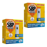 Kit 2 Sbp Repelente Elétrico Automatico + 2 Refil Citronela 