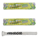 Kit 2 Sedas Pay Pay Alfafa + Piteira De Vidro Longa +brindes