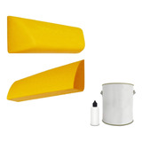 Kit 2 Segregadores Estacionamento Limitador Vaga + 1kg Cola