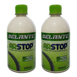 Kit 2 Selantes Airstop 500 Ml Para Pneus Tubeless Arstop