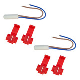 Kit 2 Sensor Temperatura Geladeira Consul Crd37 Crd36 Crd48 