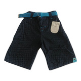 Kit 2 Short Bermuda Jeans Infantil