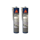 Kit 2 Sikaflex 291i Branco Adesivo Selante Impermeabilizante