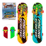 Kit 2 Skate De Dedo Brinquedo Skate Extremo E Radical