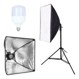 Kit 2 Soft-box 50x70 Completo 5700k