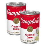 Kit 2 Sopa Concentrada Creme De Cebola Campbell's Lata 298g