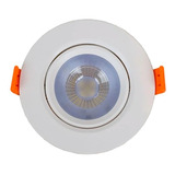 Kit 2 Spot Led Dicróica Embutir Redondo 12w Branco Frio Cor Branco Frio Voltagem 110v/220v