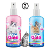 Kit 2 Spray Banho À Seco Para Gatos Banho Higiênico Catmypet