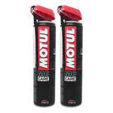 Kit 2 Spray Lubrificante Corrente Motul C2 Street Speed Road