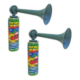Kit 2 Sprays Buzina Da Alegria A Gás 215 Ml Festas Carnaval