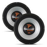 Kit 2 Subwoofer 15 Polegadas Jbl Selenium 1100w Rms Tornado 