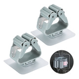 Kit 2 Suporte Adesivo Porta Organizador Vassoura Rodo Mop