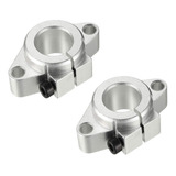 Kit 2 Suporte Para Eixo Guia Linear 20mm Shf20 Cnc Router