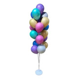 Kit 2 Suportes De Balões Festa-19 Varetas Tamanho 1,60 Cm