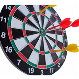Kit 2 Tabuleiros Jogo De Alvo Dardos Alvo 40 Cm Tiro 6 Dardo