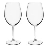 Kit 2 Taças Bohemia Cristal Titanium Vinho Água 580ml