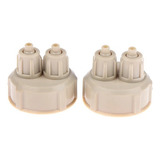 Kit 2 Tampas Co2 Caseiro Garrafa Padrão Pet Aquarista Pro