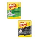 Kit 2 Tapete Higiênico Keldog Carvão Ativado E Eco Perfumado