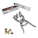 Kit 2 Tatuador Bovino 4 Posições 10mm + Tinta + 78 Letras