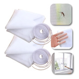 Kit 2 Tela Mosquiteira Anti-inseto Janela Mosquito 150x180
