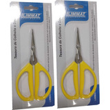 Kit 2 Tesouras Poda Desbaste Colheita Raleio Uva Maçã Frutas