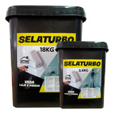 Kit 2 Tinta Emborrachada 18kg + 3,6kg Super Proteção Laje