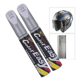 Kit 2 Tinta Reparo Automotivo Aplicador Tira Risco Prata