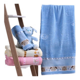 Kit 2 Toalhas De Banho 100% Algodão Infantil Kids Bebe 