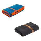 Kit 2 Toalhas Secagem Rápida Natação Praia Esportes 80x130cm