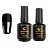 Kit 2 Top Coat Pretinho Poder